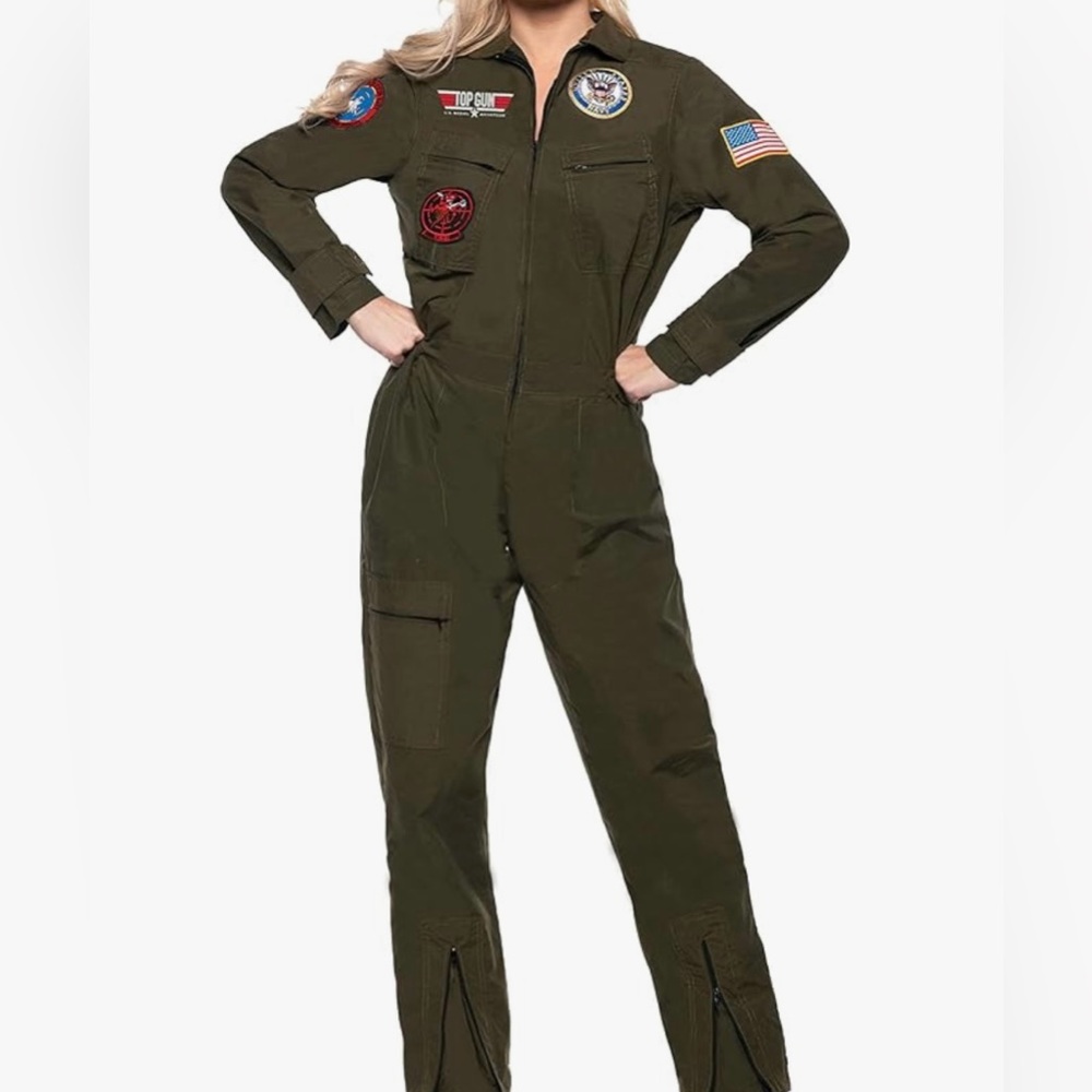 TopGun fighter pilot Custume